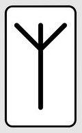 руна Альгиз Algiz rune